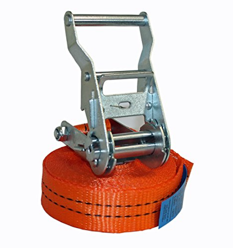 10 x Spanngurt 4m einteilig Zurrgurt 1-teilig, 4 m, 35mm Ratschengurt LC 2000 daN (i.d. Umr.), 2t 2000kg 2 Tonnen (17) (10)