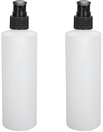 Massage Oil Heater Pump Dispenser Bottle, 2pcs 250ml Pump Head Replacement Accessory Refillable Massage Oil Heater Pump Dispenser for Lotion