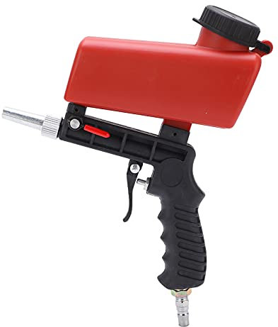 Handheld-Pneumatik-Sandstrahlpistole, Tragbarer Kleiner 90-psi-Sandstrahler für die Autoreparatur