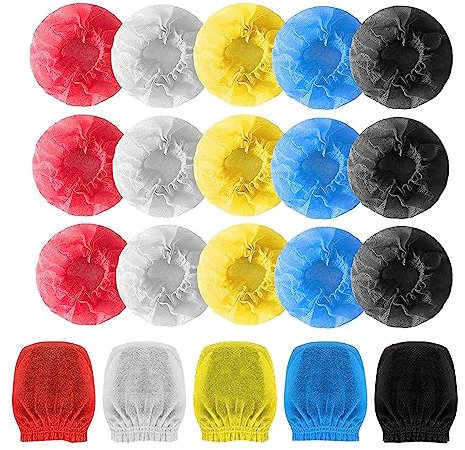 Xinyan 250 pezzi coprimicrofono usa e getta, protezione antivento per microfono a mano, per spazio di registrazione, KTV, karaoke,