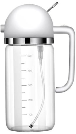 PAMINGONO Botella Dispensadora De Aceite De Cocina Automática Rociador De Aceite De Vinagre y Salsas Control Preciso y Dosificación Diseño Elegante y Práctico Para Uso Cocina