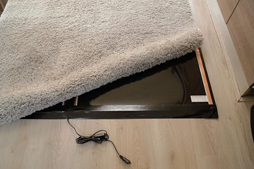 Durensa® Teppichheizung/Wohnwagenheizung mit Isolierung und Ein-/Ausschalter (50 * 110 cm 120 Watt)