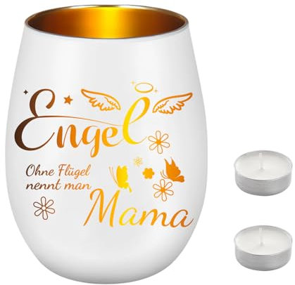 Regalos para mamá, portavelas con velas, portavelas, calendario de Adviento, regalo de Navidad para la mejor madre, regalos para mamá para cumpleaños, regalos del día de la madre
