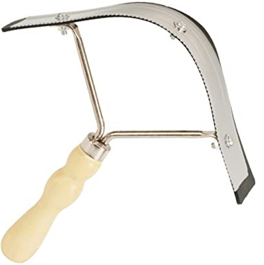 FUTUREORYY Pferdehaarkamm und Rinderpflegekamm aus Rostfreiem Edelstahl mit Holzgriff Viehreinigungsbürste für Große Pferde und Rinder Ergonomisch und Langlebig