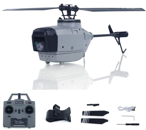 TOUCAN RC HOBBY Neuer C127AI RC-Helikopter, 5G-WLAN, 1080P, 2,4G-Fernbedienungsflugzeug mit KI-Erkennungssystem, 6-Achsen-Gyroscop-Modellfür Hobby
