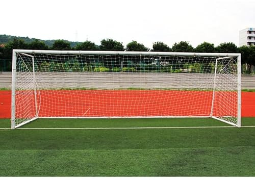 Fußballtornetz, Fußball-Ersatznetz in Voller Größe Polyethylen-Trainingsnetze Fußballnetz Für 10x7ft 18x7ft 24x8ft Fußballtore(24x8ft, 11-a-Side)