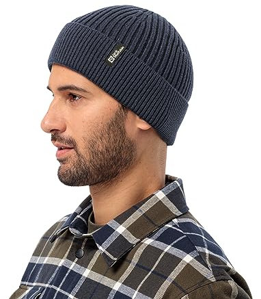 Jack Wolfskin Unisex Cosy Beanie-Mütze, Night Blue, One Size