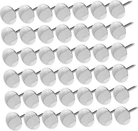 NUOBESTY 100stücke Möbel Nägel Tacks Glänzende Polsternägel Aus Eisen Für Sofas Projekte Vintage Stil Für Möbeldekoration Und Fotobefestigung
