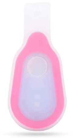 Yctze Lámpara LED Portátil con Clip de Luz Nocturna para Correr Al Aire Lámpara con Botón de Silicona Ligera y Fácil de Usar Carreras Nocturnas (Rojo)