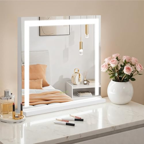 S'AFIELINA Vanity Mirror with Lights 60cm, Hollywood Dressing Table Mirror