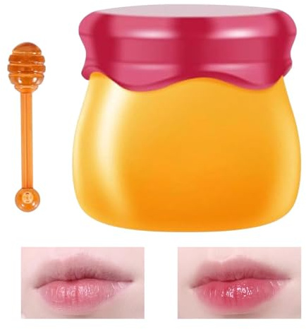 Maschera per labbra per labbra secche e screpolate, maschera per la cura delle labbra | Design di vasetto Balsamo per labbra per dormire, 9 g rivitalizzato per labbra secche e screpolate