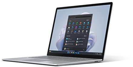 Microsoft Surface Laptop 5 34.3 cm (13.5) Touchscreen Intel® Core™ i5 i5-1245U 16 GB LPDDR5x-SDRAM 256 GB SSD Platinum (Renewed)