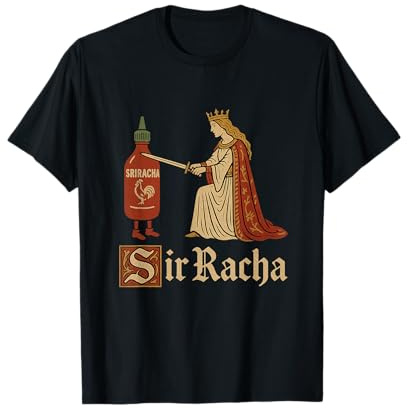 Sir Racha Sriracha Funny Gen Z Brainrot Meme Humor obsceno Camiseta