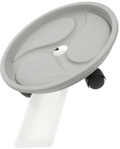 Hohopeti Portavasi con Ruote in Plastica Resistente Sottovaso con Contenitore Acqua Integrato Carrello Mobile per Piante Pesanti e Vasi Grandi Supporto Interno ed Esterno per Fioriere