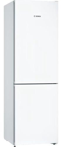 Bosch Serie 4 KGN36VWED, Fifrorífico combinado de libre instalación, E, VitaFresh / Tirador integradom 186 x 60, 237L, VitaFresh, noFrost, Blanco