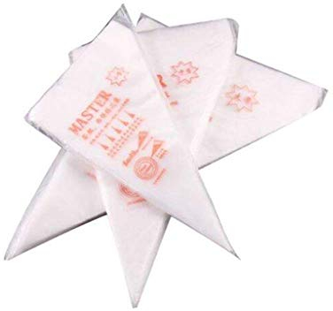 Lot de 100 poches à douille jetables de qualité supérieure - Petite taille - Pour glaçage, fondant, gâteau, crème - Accessoire pratique et durable