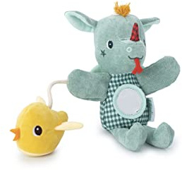 Lilliputiens - Joe der Zauberer - Handpuppe - Interaktives Spielzeug mit Rassel, Spiegel und Knisterpapier - Fördert Fantasie und Motorik - Ideal für Babys - Ab 6 Monaten - 83427
