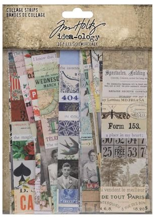 Idea-Ology Collage Strips 1.5X6 30/Pkg-