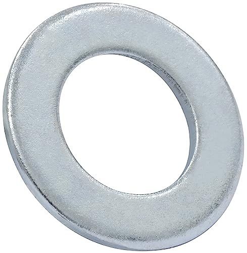 AERZETIX - C67588 - Set di 25 rondelle piatte M20 - in acciaio zincato - DIN 125 - costruzione in legno montaggio avvitato vite dado serraggio tenuta fissaggio meccanica