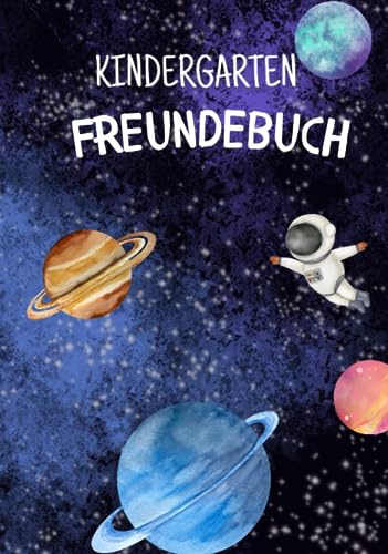 Kindergarten Freundebuch Weltall