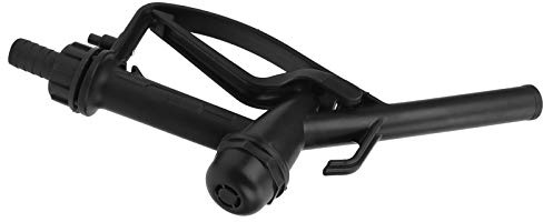 lyrlody Pistolet à Carburant Noir en Plastique SZ-20 pour L'industrie Chimique, Remplissage de Carburant de Buse de Pistolet à Carburant Manuel avec Verrouillage de Poignée de Commutateur