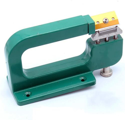 WOTZOV Máquina para desbastar Cuero, Herramientas para pelar Cuero, desbastadora de Cuero, con 4 Rodillos Diferentes, para Trabajos de Corte Artesanal de Cuero
