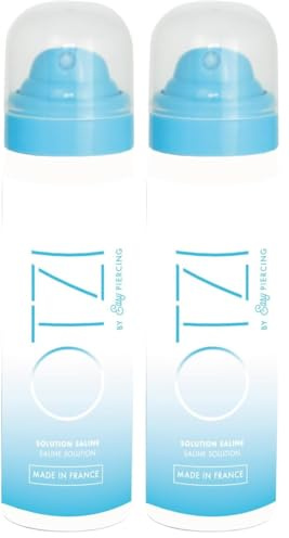 OTZI by EASYPIERCING Solution Saline Spray, 50 ml (Lot de 2)