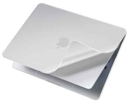 NPUOLS PP Soft Matte Cover for MacBook Air 13 Inch Case M4 M3 M2 2025 2024 2022 Model A3240 A3113 A2681, Mac Book Air 13.6 Lightweight Protective Shell, Matt White