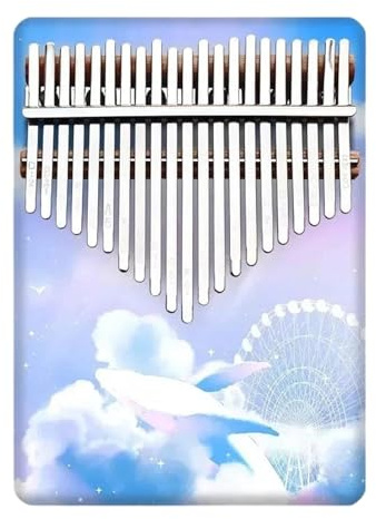Fingerklavier-Kalimba Kalimba Mit 21 Tasten Chromatisch Kleines Professionelles Musikkeyboard Aus Holz Geeignet Für Anfänger Inklusive Zubehör(7)