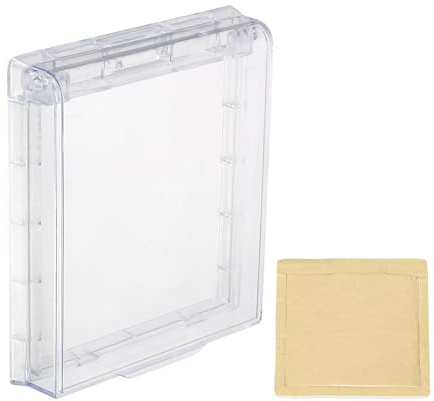 sourcing map Waterproof Electrical Outlet Cover 86-Type Protector Universal 1-Gang Wall Socket Protector Receptacle Cover for Bathrooms Outdoor Plug, Transparent 4.41 x 3.94 x 0.87in