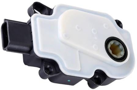 Kacepar Motor actuador de aire para rejilla de obturador de coche, compatible con Nissan Rogue 2017-2020, plástico y metal, negro y blanco, A24041153212 10949107 1312-888-00025