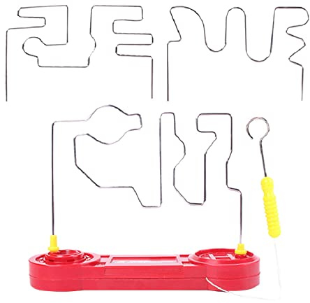 SZLIFE Jeu de Manipulation électrique, Jeu de Fils électriques pour Développer L'intelligence, Puzzle pour, Trois Niveaux