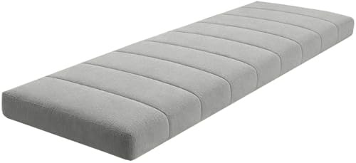 Holomaalahi Sitzkissen für Gartenbänke, 40 x 95 cm, rutschfest, waschbar, mit abnehmbarem Bezug und Reißverschluss, für Verandaschaukeln und Fensterbänke