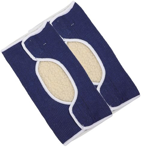 VICASKY Rodilleras Elásticas Cálidas para Invierno 1 Par, Protección de Rodilla Transpirable a Prueba de Viento, Calentadores de Rodilla Cómodos para Deportes al Aire Libre y Uso Diario