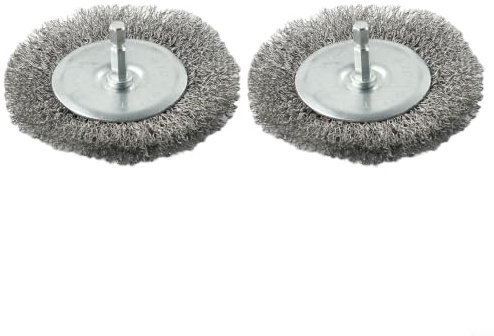 Stainless Steel Wire Brush Set for 400 and 401 Electric Joint Cleaners Designed for Moss and Removal from Slab Joints