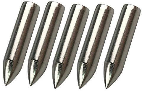 SHARROW 24 Stück 6mm Bogenschießen Jagdspitzen Pfeilspitze Edelstahl Pfeilköpfe Broadhead für Holzpfeile und Bambuspfeile