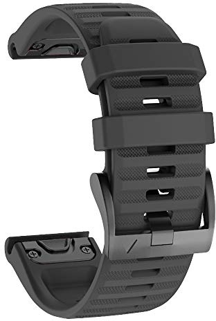 ISABAKE Bracelet de Montre pour Garmin Fenix 6X / 6X Pro, Fenix 5X / 5X Plus, Fenix 3/3 HR Accessoires, Bande de Largeur QuickFit 26mm