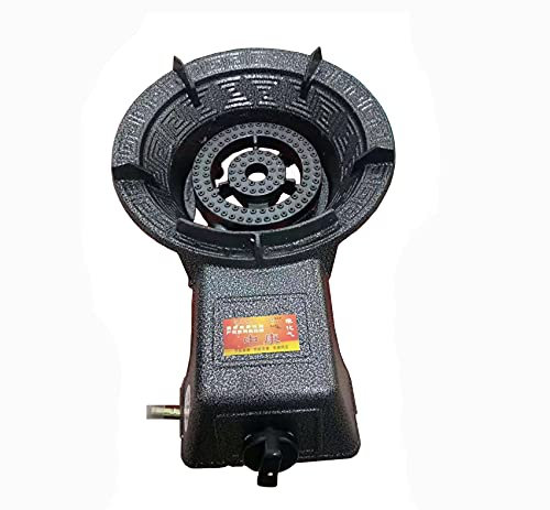 Estufa de gas de hierro fundido para uso doméstico, ahorro de energía, apta para gas licuado de petróleo, estufa individual de escritorio de gas natural (estufa de gas natural)