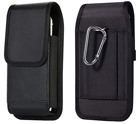 Handy Gürteltasche Gürtel Tasche Handytasche Hülle Halterung Holster für iPhone 17 Air / 15 14 Pro Max / 16 15 Plus, Samsung Galaxy A56 A55 A36 A35 A15 A25 S25+ S24 FE S23 FE Plus, Moto G55