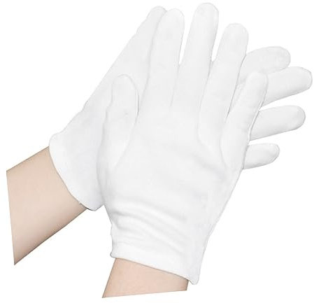 Gadpiparty Stuff Gloves 20 Paar Weiße Sicherheitshandschuhe Aus Baumwolle Für Industriearbeiten Im Garten