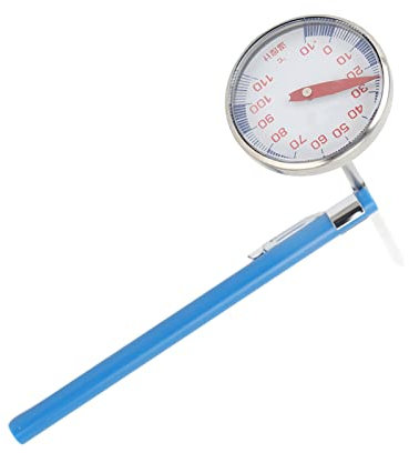 304 Stainless Steel Dial Thermometer, Waterproof Design For Milk Wine Baking Meat, -10 To 110℃ Range, Replacement For T816, Kitchen Cooking Deep Fry Use