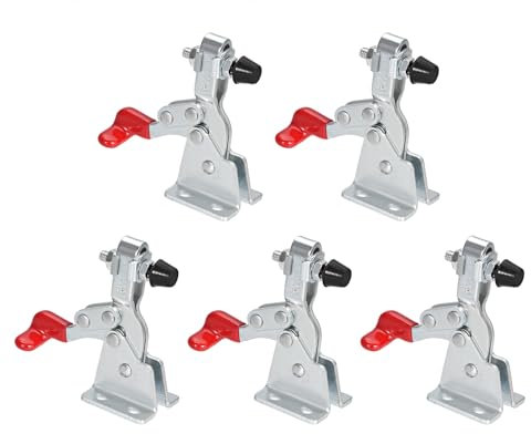 CoCud Toggle Clamps, Chucking Power 150 Lbs/68kg, Carbon Steel Holding Stroke Push Pull Action Hand Tool, 3 Piece