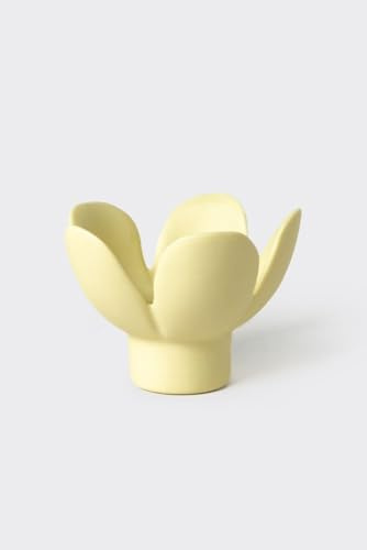 Räder Kerzenhalter Blume gelb