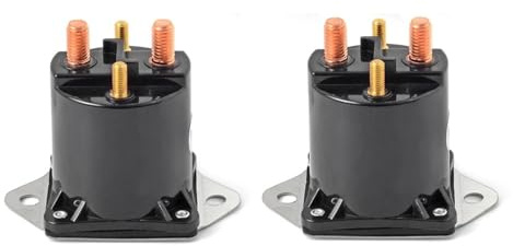 Relé Solenoide 2 Relés De Solenoide De Arranque De 12 Voltios Y 4 Terminales para Carritos De Golf Gasolina Club Car DS Precedent (1984en Adelante)