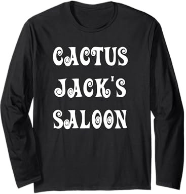Cactus Jack's Saloon Old West Maglia a Manica