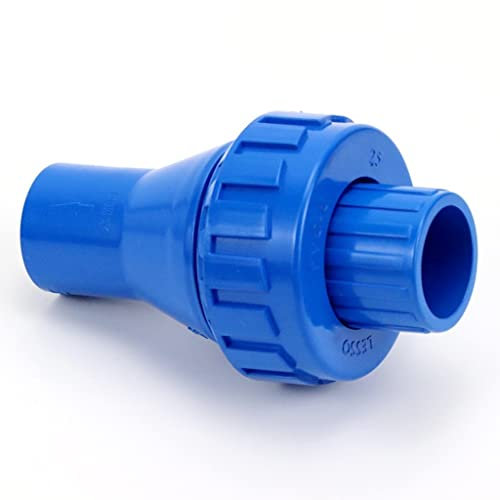 Sanitärarmaturen, 1 Stück PVC-Einweg-Rückschlagventil, Riemenfeder, Rohrverschraubungen, Kupplungsadapter, Wasseranschluss, for die Gartenbewässerung, Innendurchmesser 20–32 mm(Inner Dia.20mm)