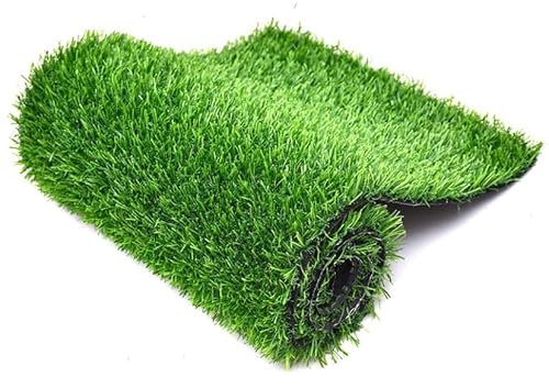 GXXINGIN Gazon Artificiel épais et réaliste, Gazon synthétique, Hauteur de Poils de 20 mm, sous-Couche de Gazon Artificiel Naturel pour intérieur et extérieur (Taille : 3 x 4 m)