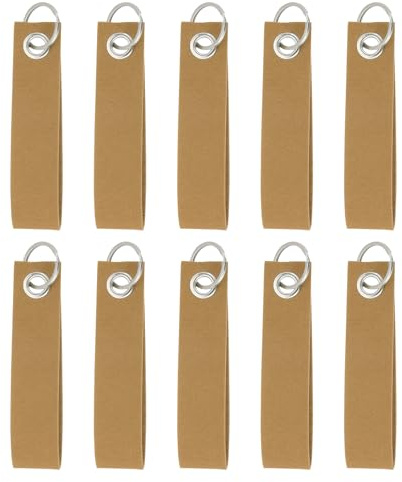 QUARKZMAN Rechteck Filz Schlüsselanhänger mit Edelstahl Ring, Schlüsselanhänger Rohlinge Bunt Beschriftbare Filzanhänger für DIY-Dekoration Taschen