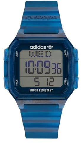 Adidas AOST22552 - Reloj Digital de Cuarzo para Hombre con Correa de Resina