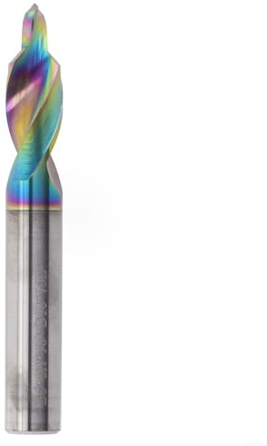 Zilimontt Broca escalonada de acero para -12 m, taladro biselado avellanado de dos etapas con revestimiento, herramienta de corte de alta velocidad para aluminio, PVC, acrílico, compatible con w (5.0